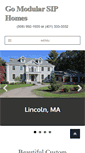 Mobile Screenshot of gomodularhomes.com
